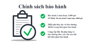 Bảo hành xe nâng điện Pin Lithium