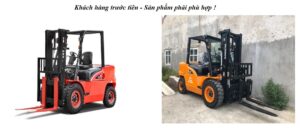 Xe nâng dầu hangcha 4.5 tấn