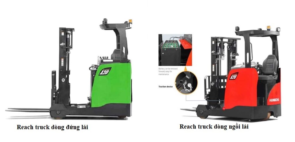 Xe nâng điện Reach Truck Hangcha mới