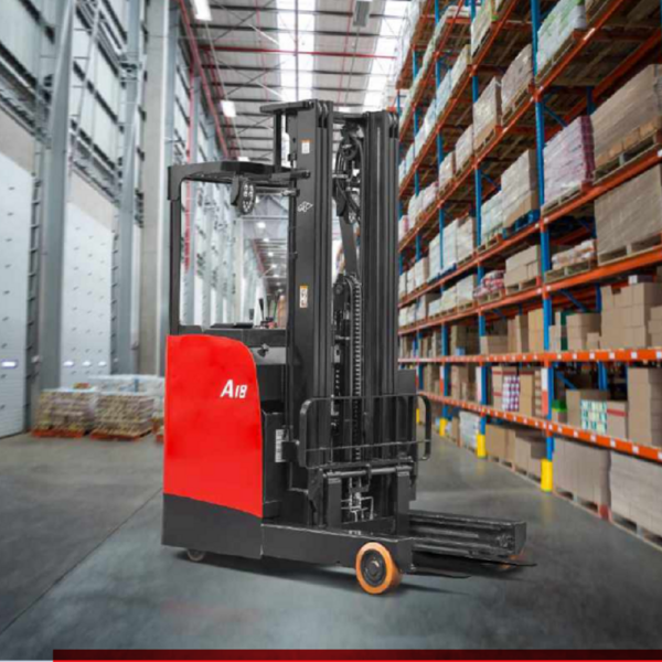 XE NÂNG ĐIỆN ĐỨNG LÁI REACH TRUCK 1.5 TẤN HANGHCHA