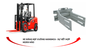 Xe nâng kẹp vuông mới 100%