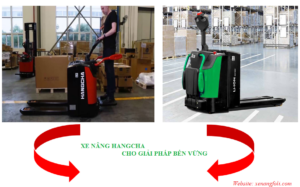 Xe nâng điện đứng lái Pallet Truck